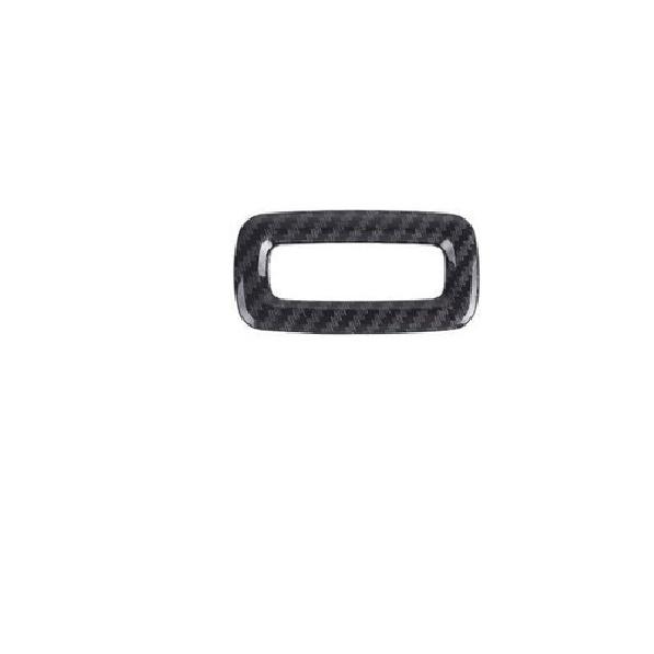 For Volvo S60 - ABS Carbon Fiber Tailgate Rear Door Switch Cover Trim