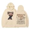 Худи для мужчин и женщин Rapper Chris Brown Breezy Bowl XX Tour 2025, Хип-хоп, Готика, Панк, Пуловер, Зимняя мода, Свитшот, Уличный стиль