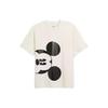 Coach Mickey Mouse Print Loose Short Sleeve T-Shirt Unisex Tops White CN321-CRM