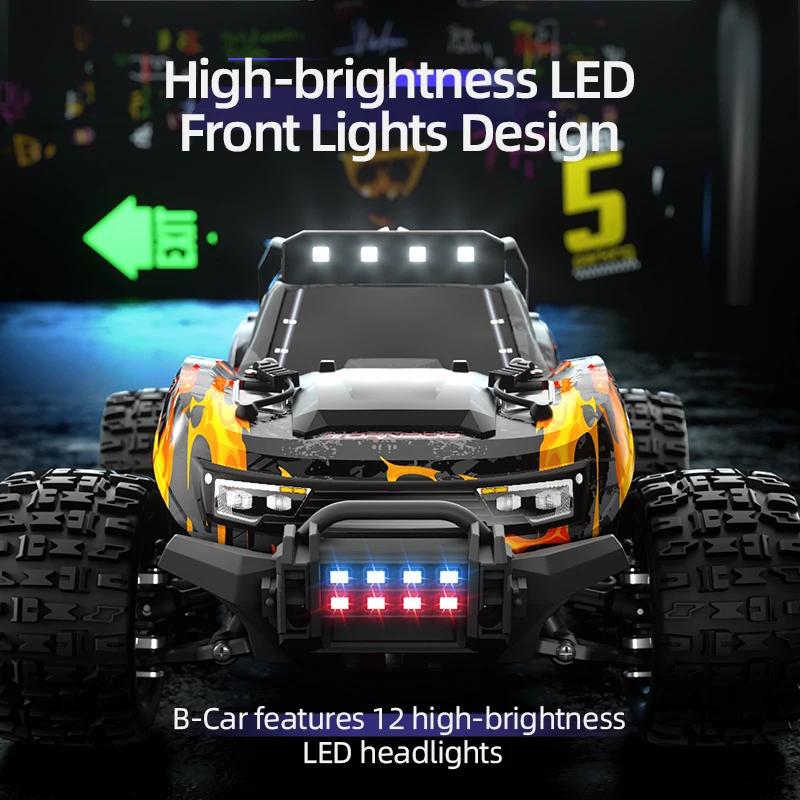 JJRC C8810 1:18 RC Машина 2.4G 4WD На Радиоуправлении Гусеничный Электрический Светодиодный Внедорожный Монстр-Трак для Лазания Игрушка-Транспортное Средство для Ребенка Подарок