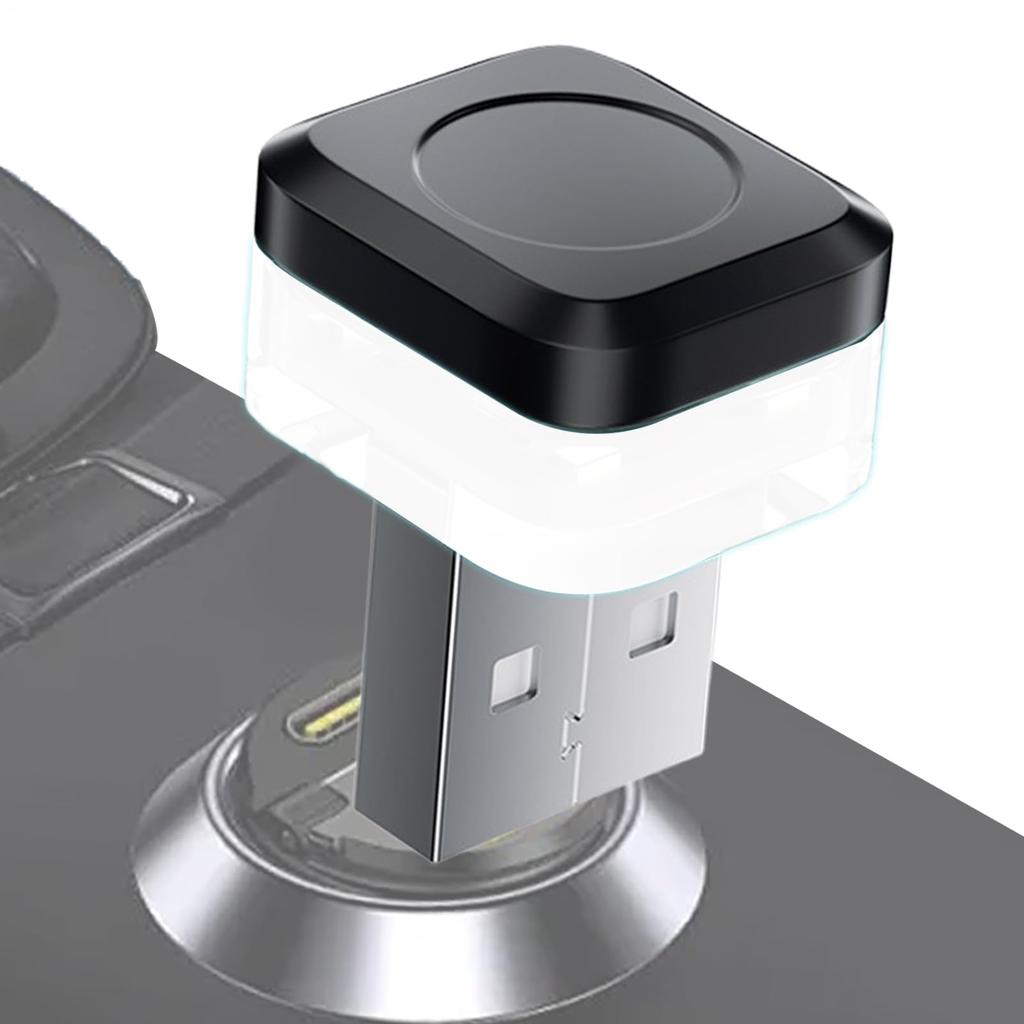 USB Светодиодная Атмосфера Салона Автомобиля, Подсветка, Освещение, Тип C, Мини-лампа, Маленькая, Легкая,
