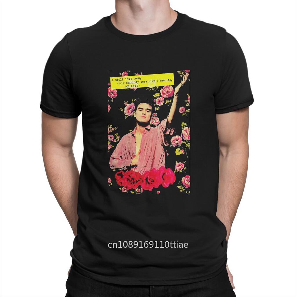 Morrissey Man's TShirt The Smiths Crewneck Tops Fabric T Shirt Humor High Quality Birthday Gifts Unisex