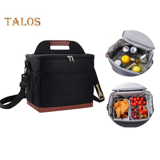 Изолированная сумка 9л/16л, многоцелевая сумка Bento большой емкости, термосумка для пикника на молнии для дома и улицы