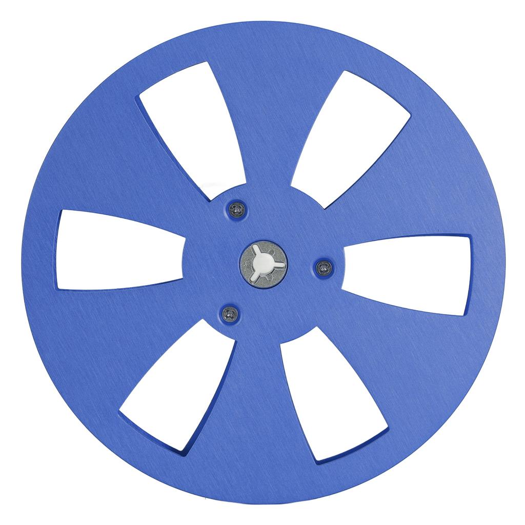 14 7 Inch Empty Tape Reel 6 Hole Aluminum Alloy Universal Open Reel Sound Tape Empty Reel for NAB