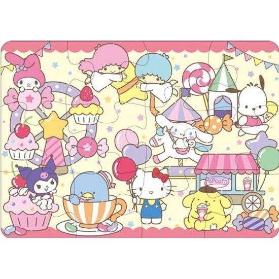 Образовательный пазл Beverly Персонажи Sanrio Первые 5 деталей в комплекте S5-004