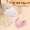 Cloud/Heart Shaped Soap Foaming Net Exfoliating Massage Bathing Bubble Maker Foam Mesh Bathroom