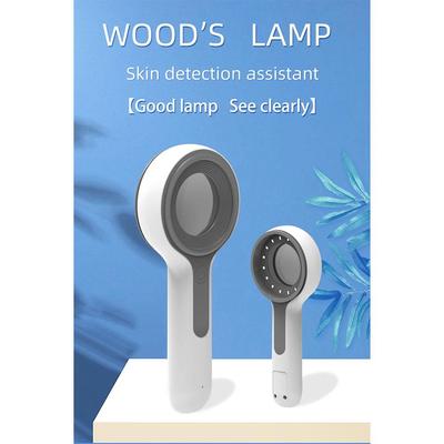 Лампа Вуда для анализатора кожи, ультрафиолетовая лампа, УФ-осмотр кожи, тест на красоту, увеличительный анализ лица, лампа витилиго