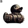2024 Duck Statue Gothic Sculpture Punk Animal Figurine Resin Desk Decoration Collectible Figurines Satan Duck Tabletop Ornaments