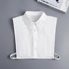 Autumn Lapel Fake Collar For Women Detachable Lapel Shirt Collar Girls Removable Half Shirt False Blouse Neck Collar