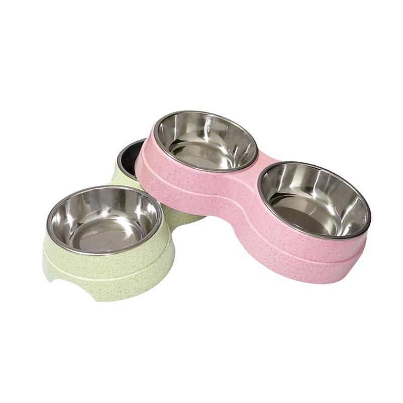 Миска для кормления животных, двойная