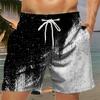 Мужские плавки с градиентным рисунком, шорты для плавания, board shorts, средняя посадка, гавайский, бохо, повседневные