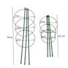 Flower Stand Rings Tomato Cage Decorative Trellis Bracket Potted Support Frame Climbing Vine Rack