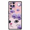 Чехол для ZTE Nubia RedMagic 11 Pro 5G, 3D тиснение, цветы, рельефный, мягкая черная силиконовая задняя крышка, для ZTE Nubia RedMagic 11Pro, Funda