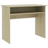 VidaXL Desk Sonoma Oak 90x50x74 Cm Chipboard