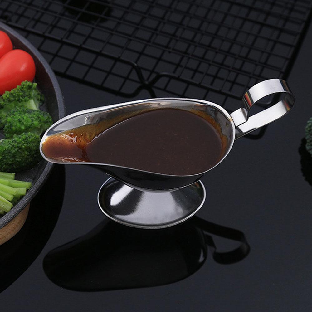 Kitchen Tableware Salt Spice Black Pepper Ketchup Container Sauce Boat Seasoning Cup Sauce Plate