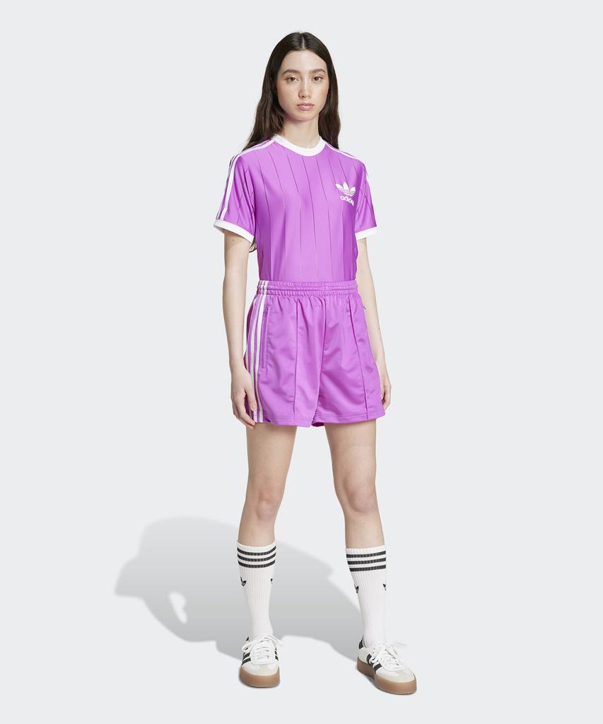 adidas Футболка в полоску 3S - Фиолетовый / Iy7225