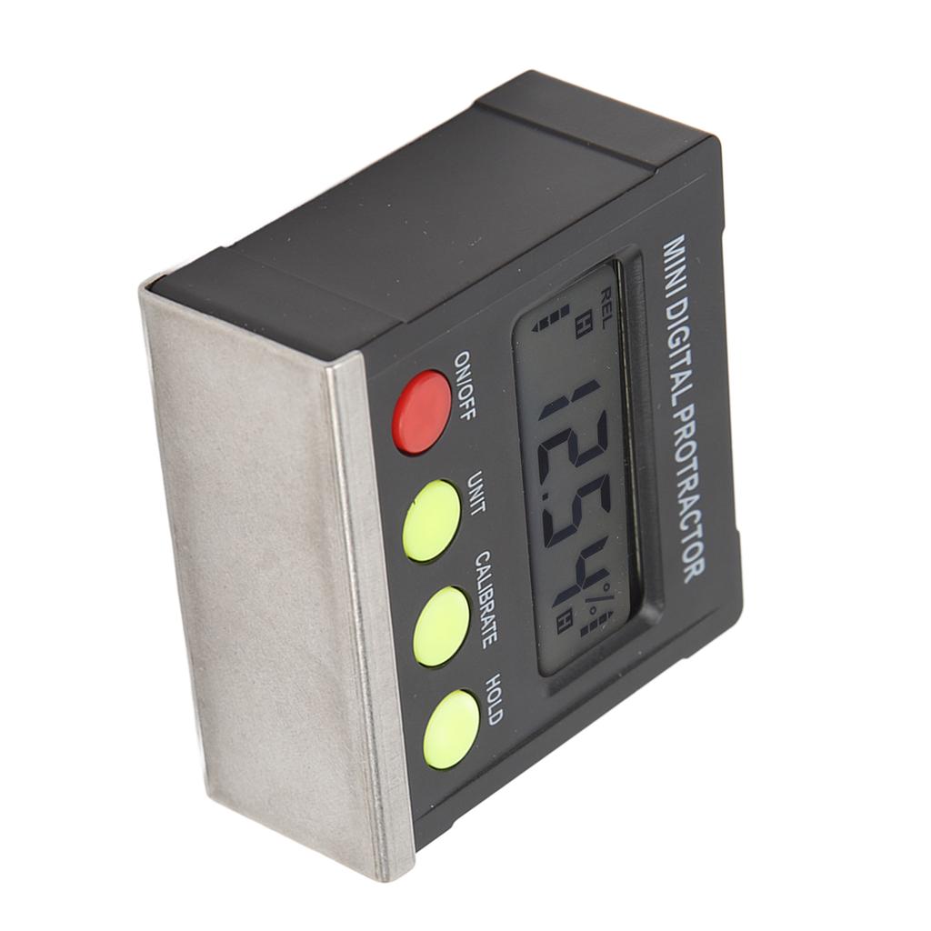 Цифровой угломер высокой точности, 4 кнопки, электронный уровень и угломер