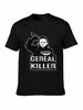 Брендовая мужская футболка Cereal Killer футболка на Хэллоуин