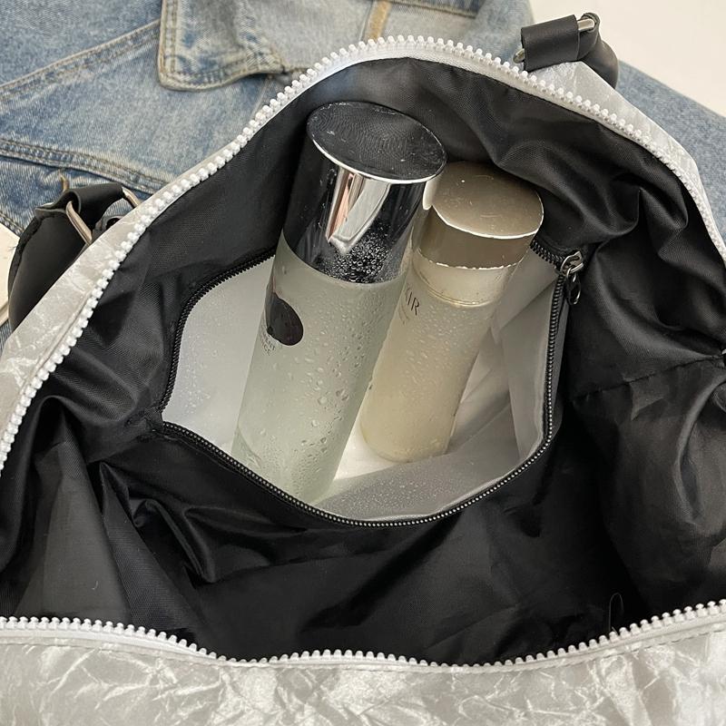 Сумка для ручной клади, женская дорожная сумка на короткие расстояния, большая вместимость, сумка для фитнеса через плечо, сумка для хранения