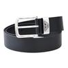 Emporio Armani Black Y4S201 YDD6G 80001 Men's Belt, 3.8cm Wide, (90) [Used]