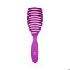 Detangling Brush - ILŪ - Easy Detangling Hair Brush - Violet - Flexible Design - Vegan Bristles