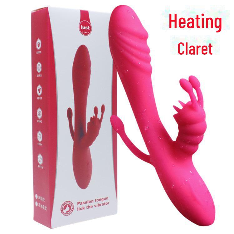 Вибратор для точки G Eros Heating и массажер для лизания Love Bean