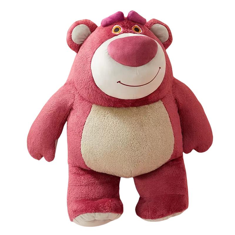 MINISO Набор «Мама и ребенок» с Клубничным Медведем по лицензии Pixar: Милая ароматная кукла-компаньон для сна