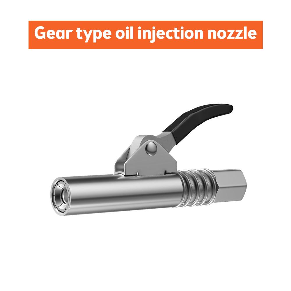 10000 PSI Grease Tool Coupler Heavy-Duty Quick Release Grease Gun NPTI/8 High Pressure Grease Nozzle Car Syringe Lubricant Tip