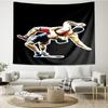 wrestling Print Tapestry, Backdrop, Easy Setup, Ideal for Bedroom, Office & Living Room, with Aesthetic Wall Hanging Decor.