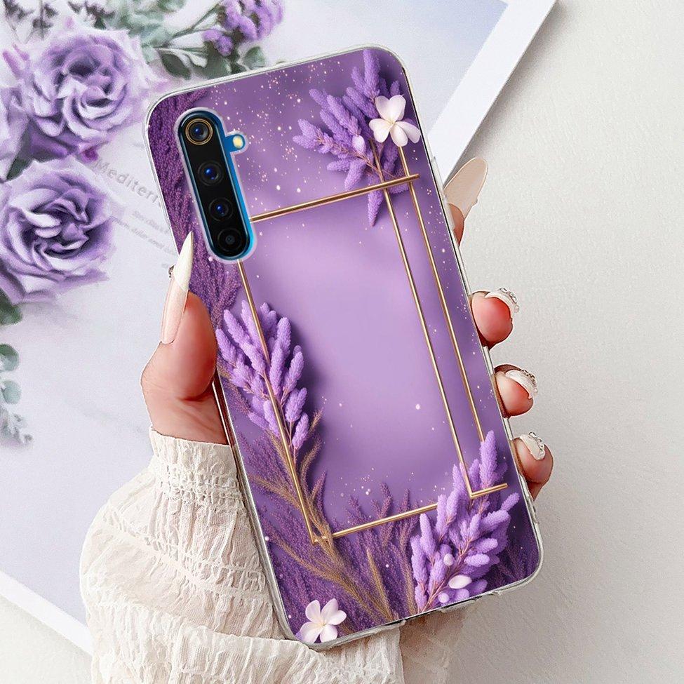 6.6" For Realme 6Pro RMX2061 RMX2063 Back Cover For Realme 6 Pro Case Clear Luxury Fashion Cute Cat Cool Funny Soft TPU Bumper