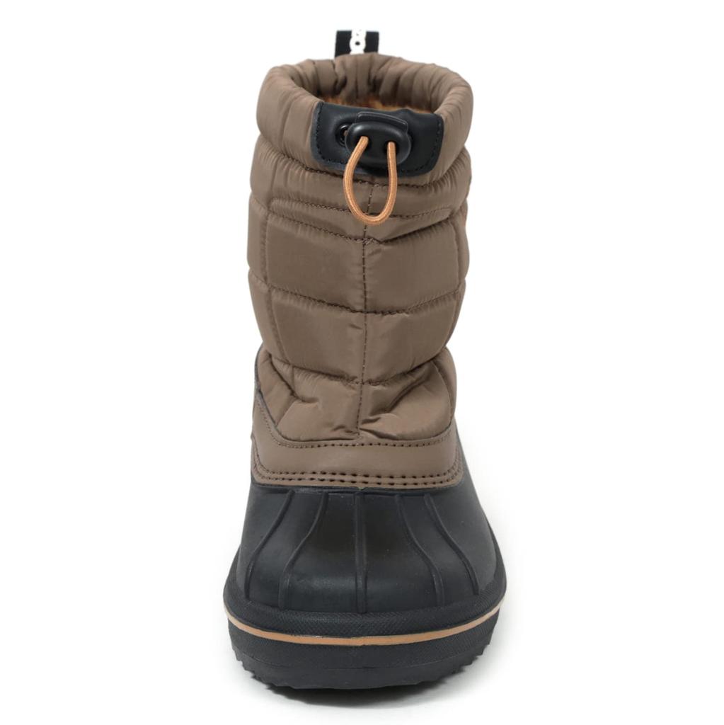 Mozu Bean Down Inner Elastic Size 23cm Boots, Boa, Cuffs, Women's, Camel,