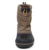 Mozu Bean Down Inner Elastic Size 23cm Boots, Boa, Cuffs, Women's, Camel,