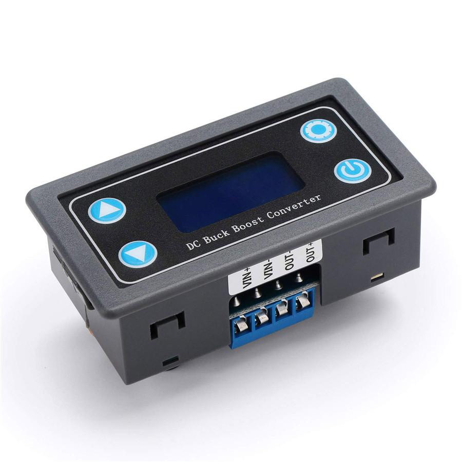 Модуль питания регулируемый постоянного напряжения повышающе-понижающий с ЖК-дисплеем