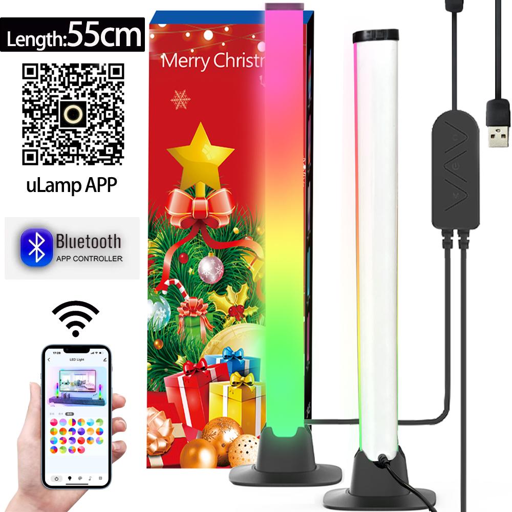 Атмосферный светильник, светодиодный Wi-Fi/Bluetooth, управление музыкой, ритм, праздничное украшение, светильник, освещение в приложении, лампа для игры, настенный настольный светильник