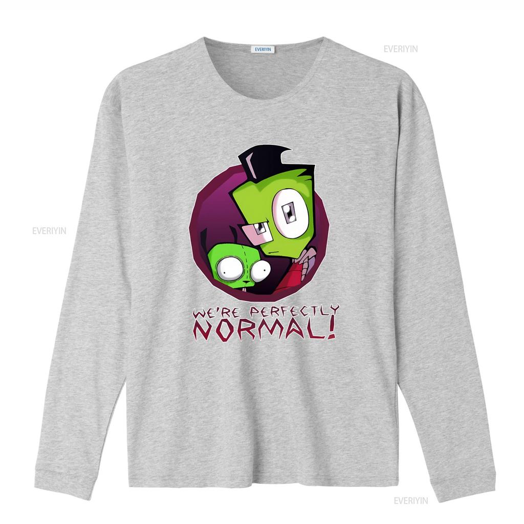 Винтажная футболка Invader Zim Маленький размер с принтом «Совершенно нормальный» мультяшного инопланетянина Уникальная для фанатов винтажная Слегка выстиранная