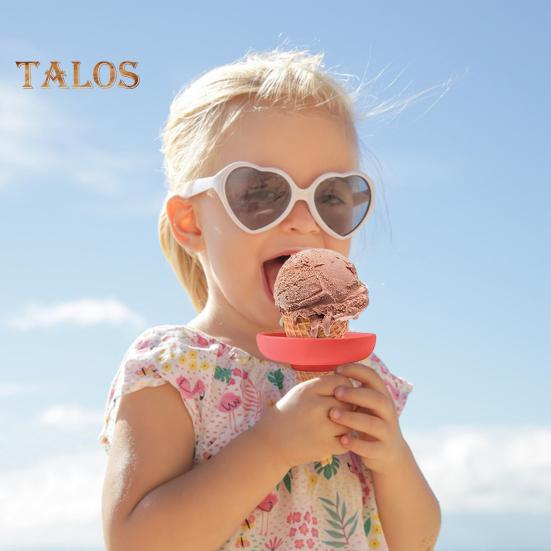 Держатель для мороженого из силикона, легкоочищаемый держатель для мороженого, не капающий держатель для палочек для мороженого, подставка для рожков мороженого для дома, кухни, путешествий на открытом воздухе