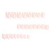 French False Nails Short Nail Tips Fashion Fake Nails  for DIY