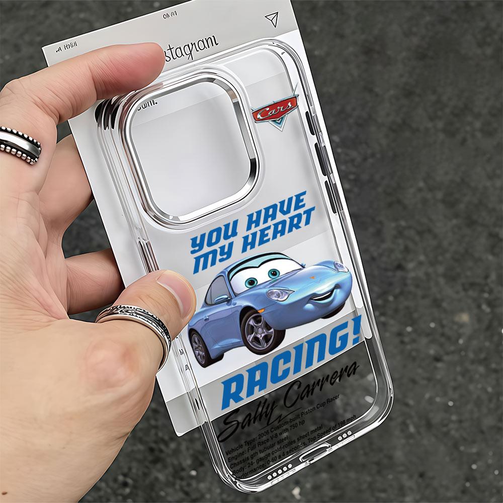 Чехол для телефона Cars L-Lightning M-McQueen для Google Pixel 10 9 8 7 8A 9A XL Pro 4G 5G Прозрачный Мягкий Силиконовый TPU Задняя Крышка