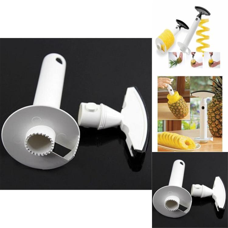 High-quality Pineapple Corer Slicer Peeler Cutter Parer Stainless Kitchen Kit