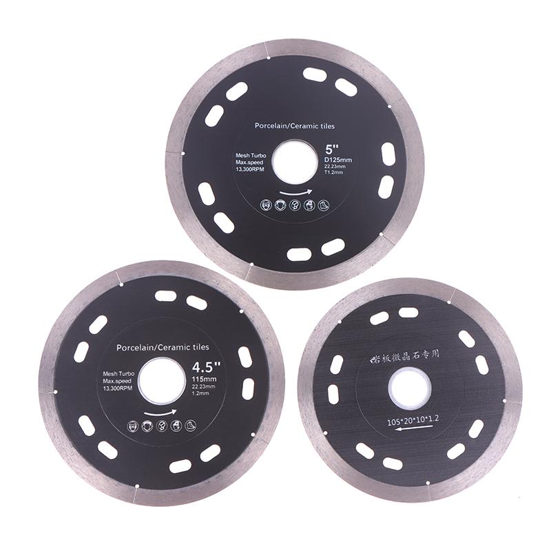 105/115/125мм Алмазный пильный диск для сухой резки металла, паяный диск, диск для угловой шлифмашины, отрезной круг для камня, плитки, стены