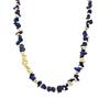 Collier Luxenter En Lapis Lazuli Naturel Fini En or Jaune 18K - Sygo
