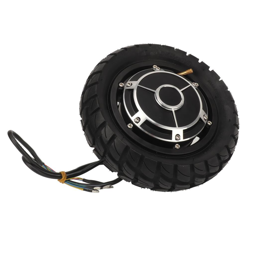 10-дюймовый мотор-колесо 36 В - 60 В 500 Вт - 1200 Вт Водонепроницаемый IPX6 Мотор-колесо с дисковым тормозом для электрического картинга, трицикла
