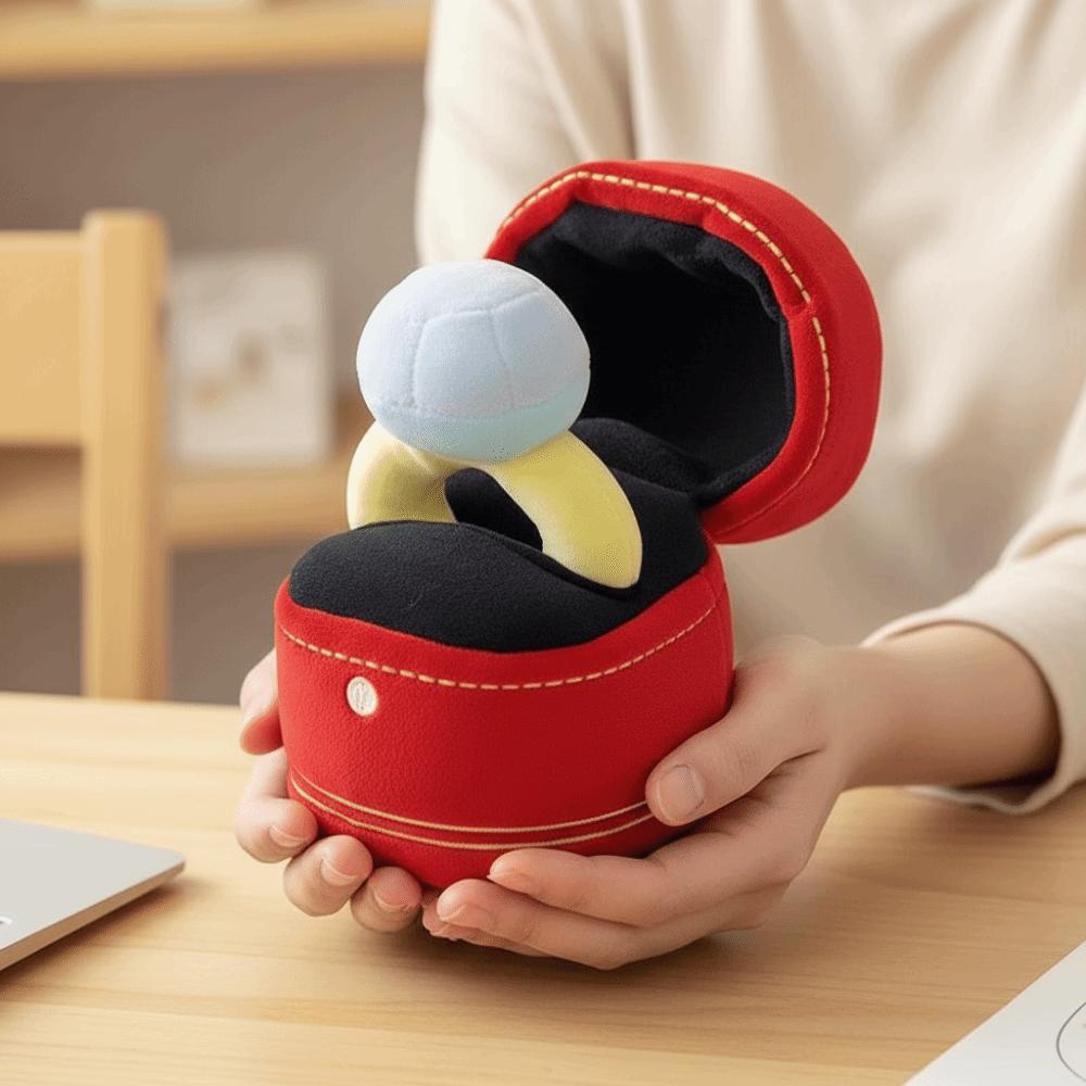 Soft Plush Engagement Ring Plush Creative Design Plush Toy Oversized Ring Plush Engagement Party