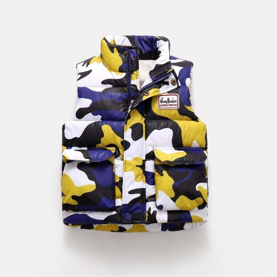 Пуховый жилет Big Goose для мальчиков и девочек, жилет на белом утином пуху, жилет для маленьких студентов, жилет