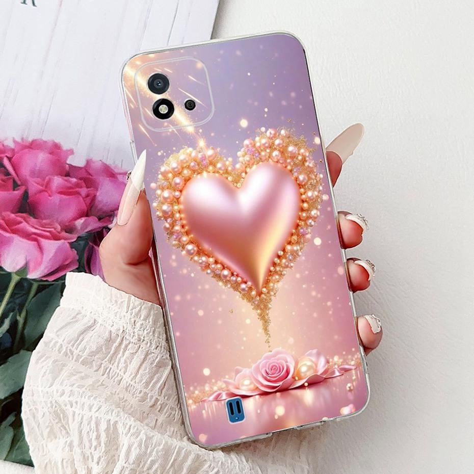 Cute Cartoon Case For Realme C11 (2021) Soft Silicone TPU Back Cover For Realme C11 2021 RMX3231 Phone Cases