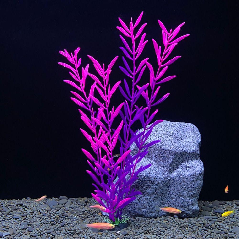 Plastic Micro Landscape Decoration 28CM Fish Tank Landscaping New Artificial Water Plant