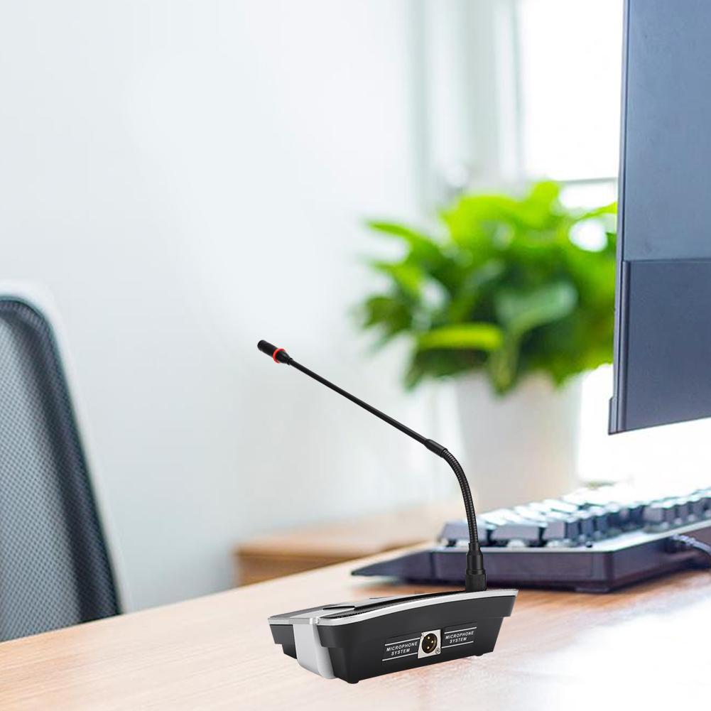 Профессиональный настольный регулируемый однонаправленный конденсаторный микрофон для конференций