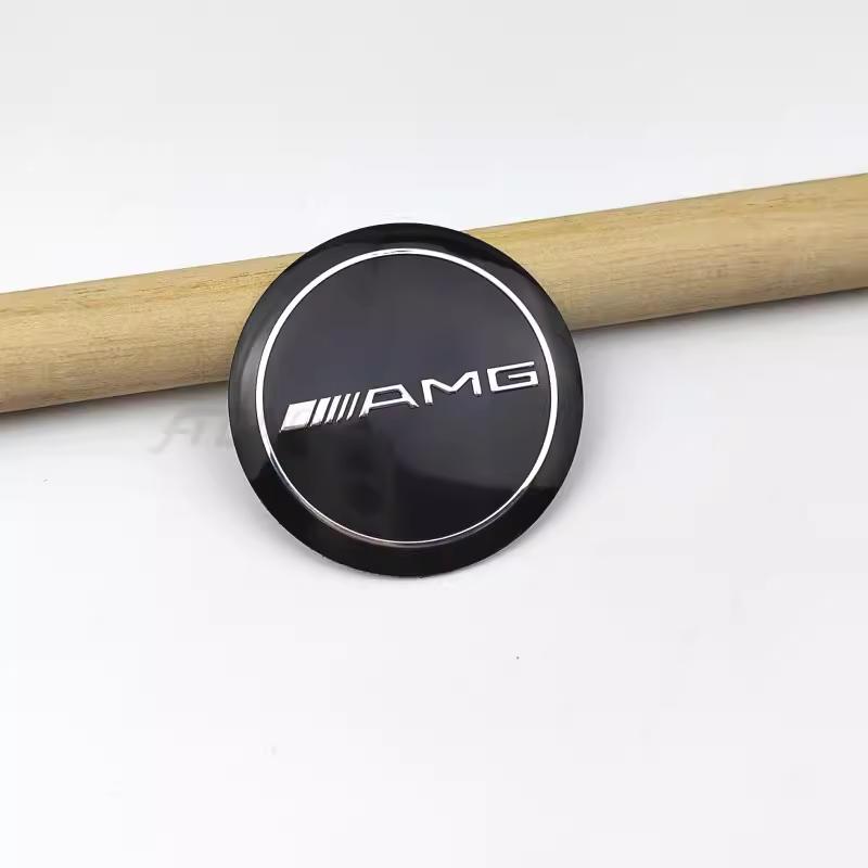 4 шт. 56 мм Наклейки на колпачки ступиц колес автомобиля Аксессуары для Mercedes Benz Brabus AMG Smart Maybach W205 W203 W206 W108 W124 W126