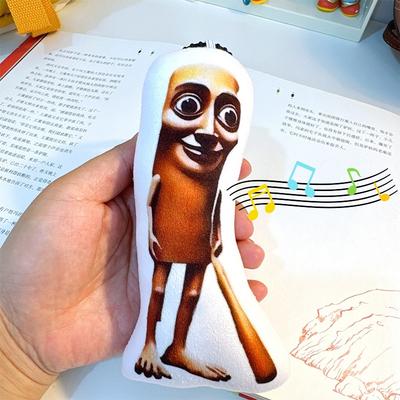 Нетоксичный итальянский брейнрот голосовой брелок говорящая игрушка Tungtungtung Sahur Tralalero Tralala Детская вечеринка на Хэллоуин Подарок на день рождения