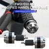 2PCS Motorcycle Handle Bar Ends Grips Motorcycle Handle Bar Ends Plug Grips Motor Bike Grips Accessories
